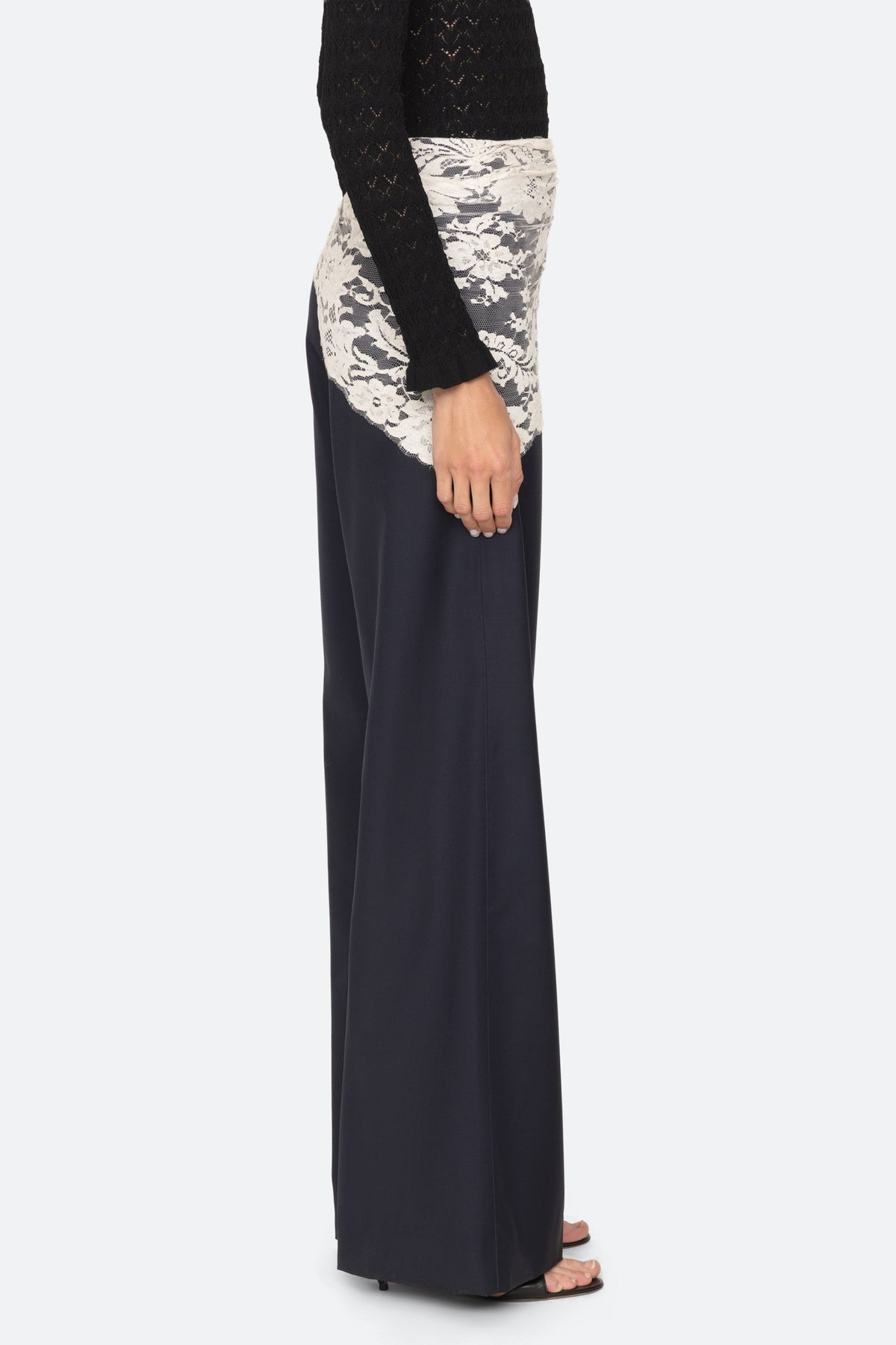 FIORA TROPICAL WOOL PANTS (D1)