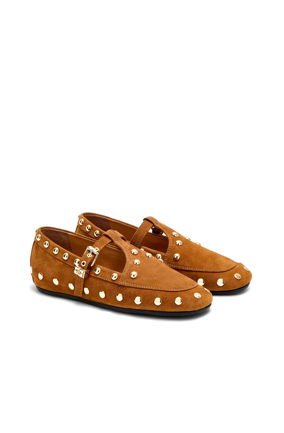 Mary Jenny Studs Suede