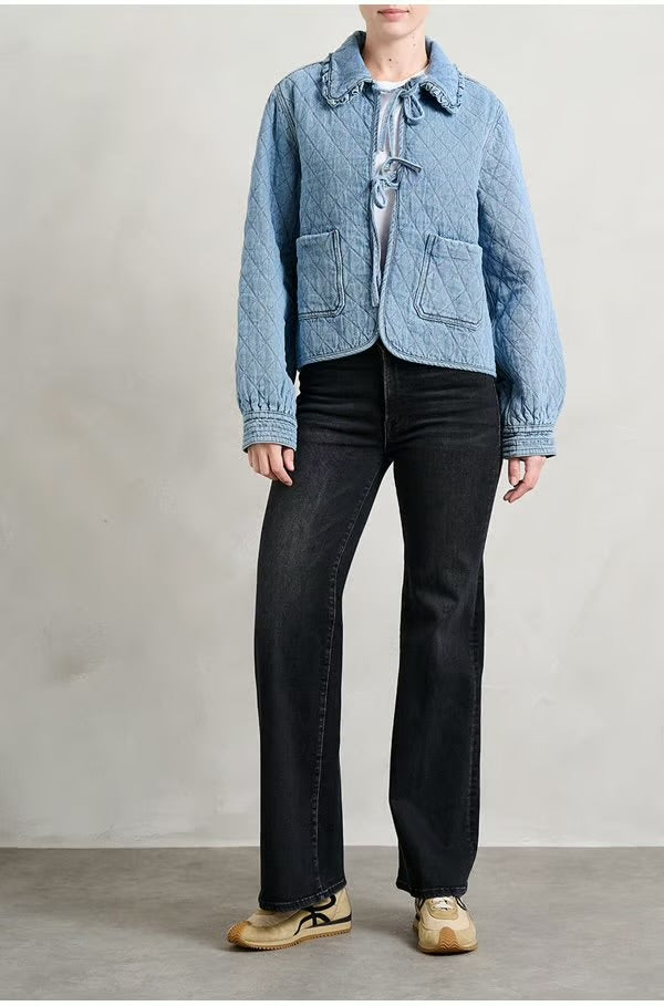 Mother Denim Hustler Roller Sneak
