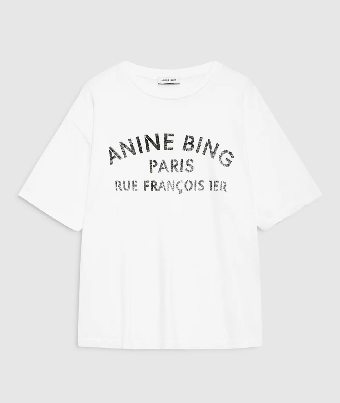 Anine Bing Cohen Tee Paris Stencil