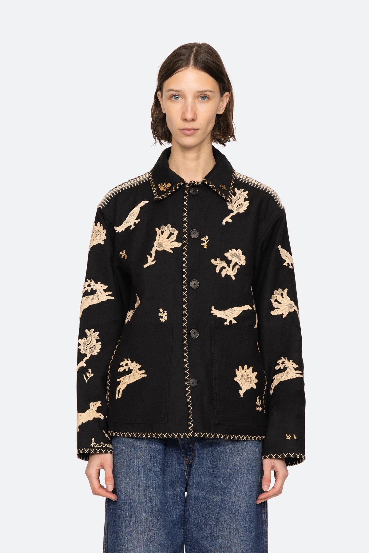 MIKA APPLIQUE JACKET (D2)