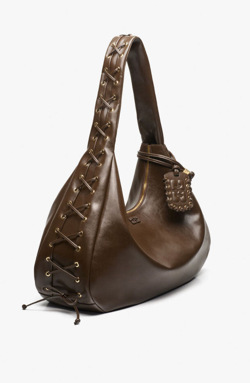 Ganni Ganni Bou Bag Hobo XXL Oleatex