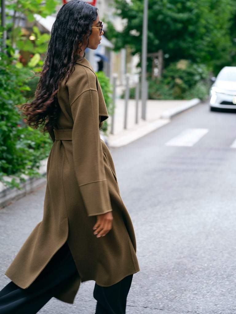 Soft Goat Long Coat