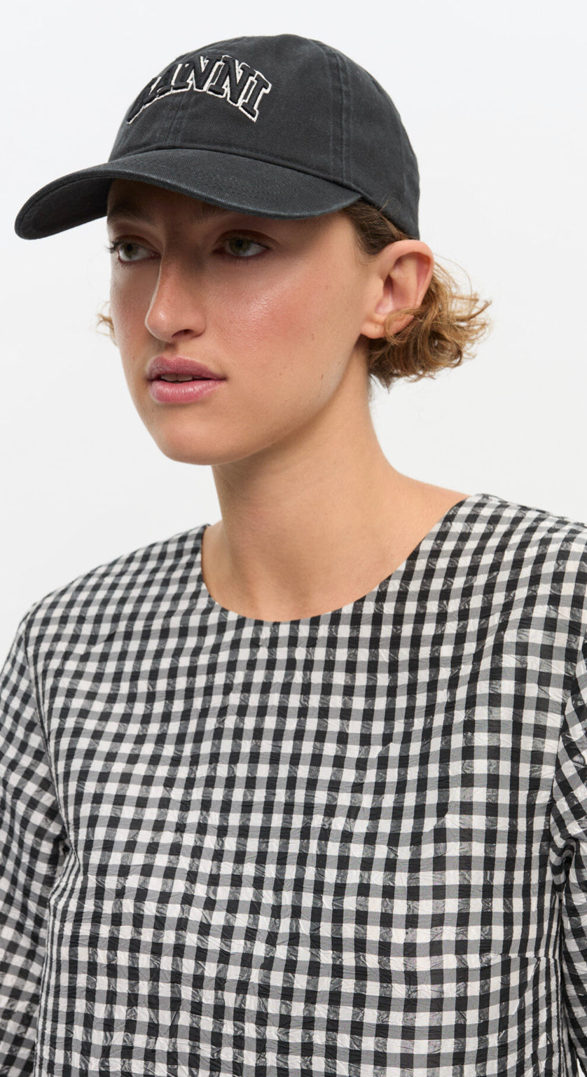 Ganni Cotton Canvas Cap