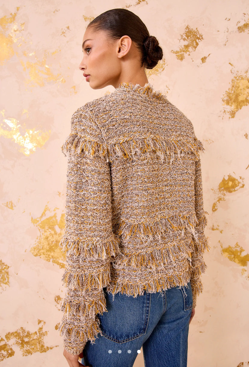Gita Knit Tweed Jacket