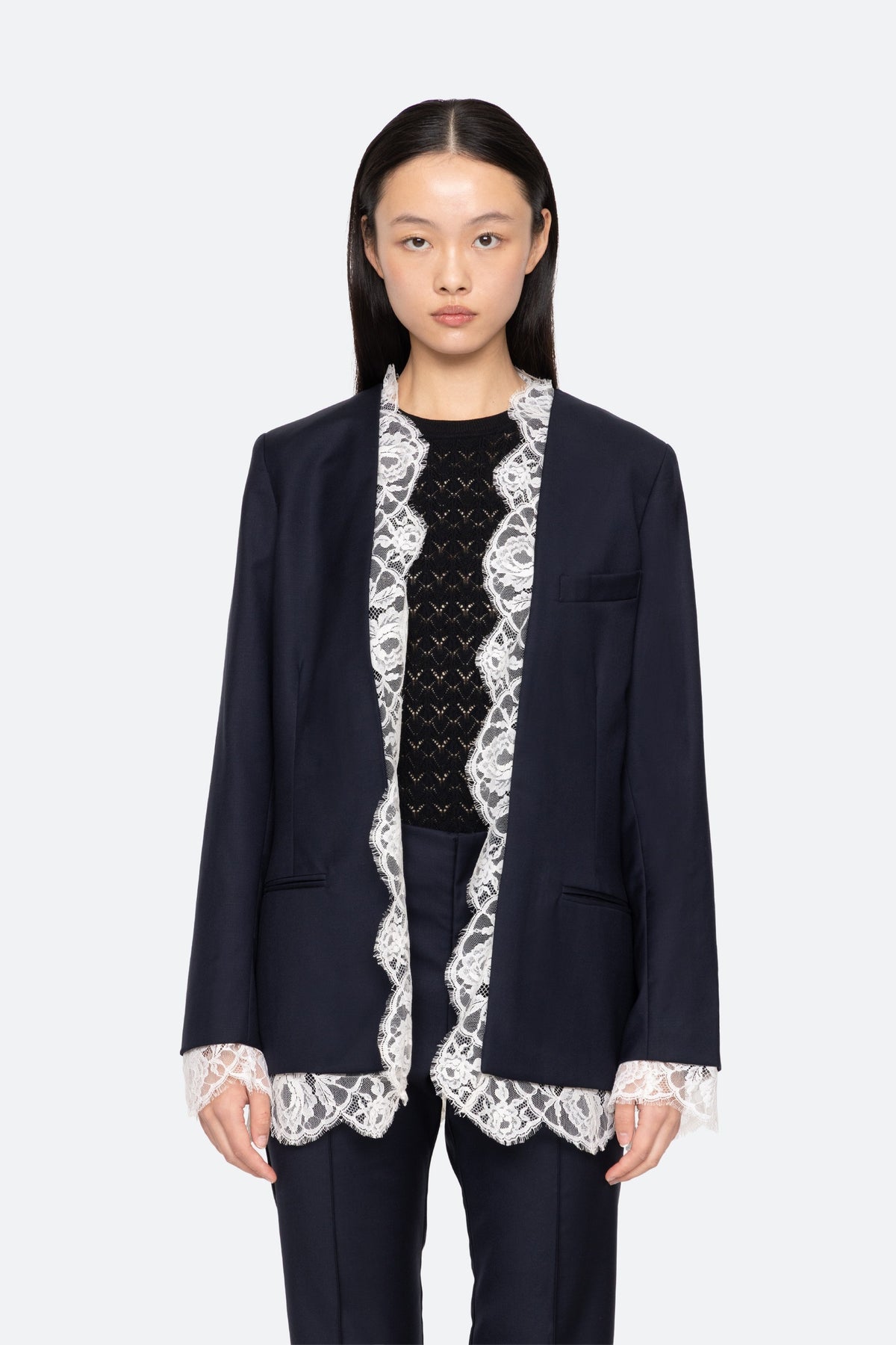 FIORA TROPICAL WOOL JACKET (D1)