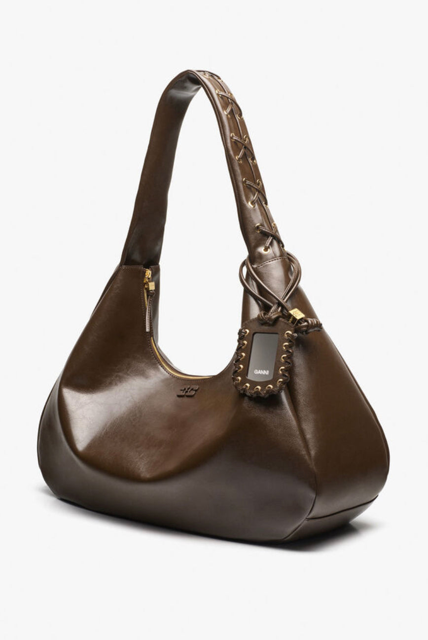 Ganni Ganni Bou Bag Hobo XXL Oleatex