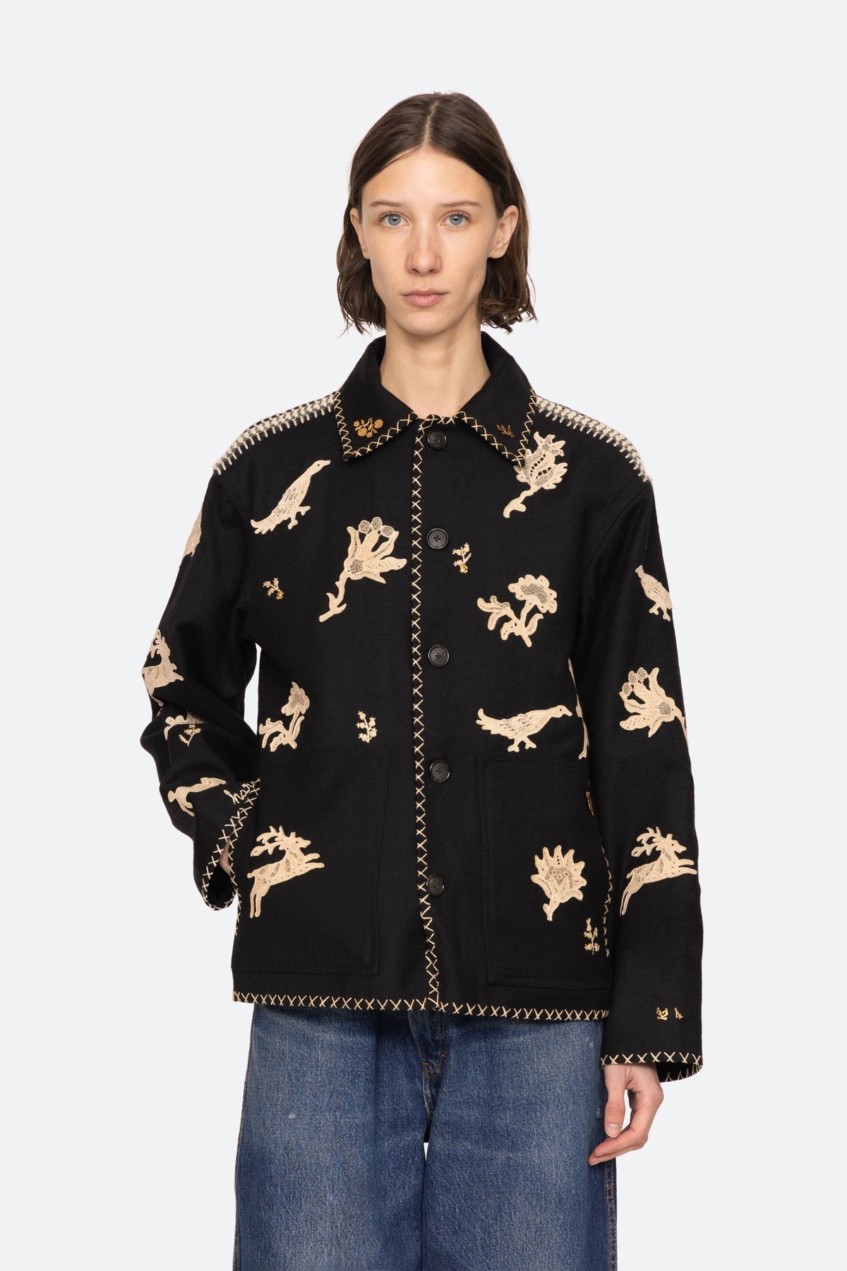 MIKA APPLIQUE JACKET (D2)