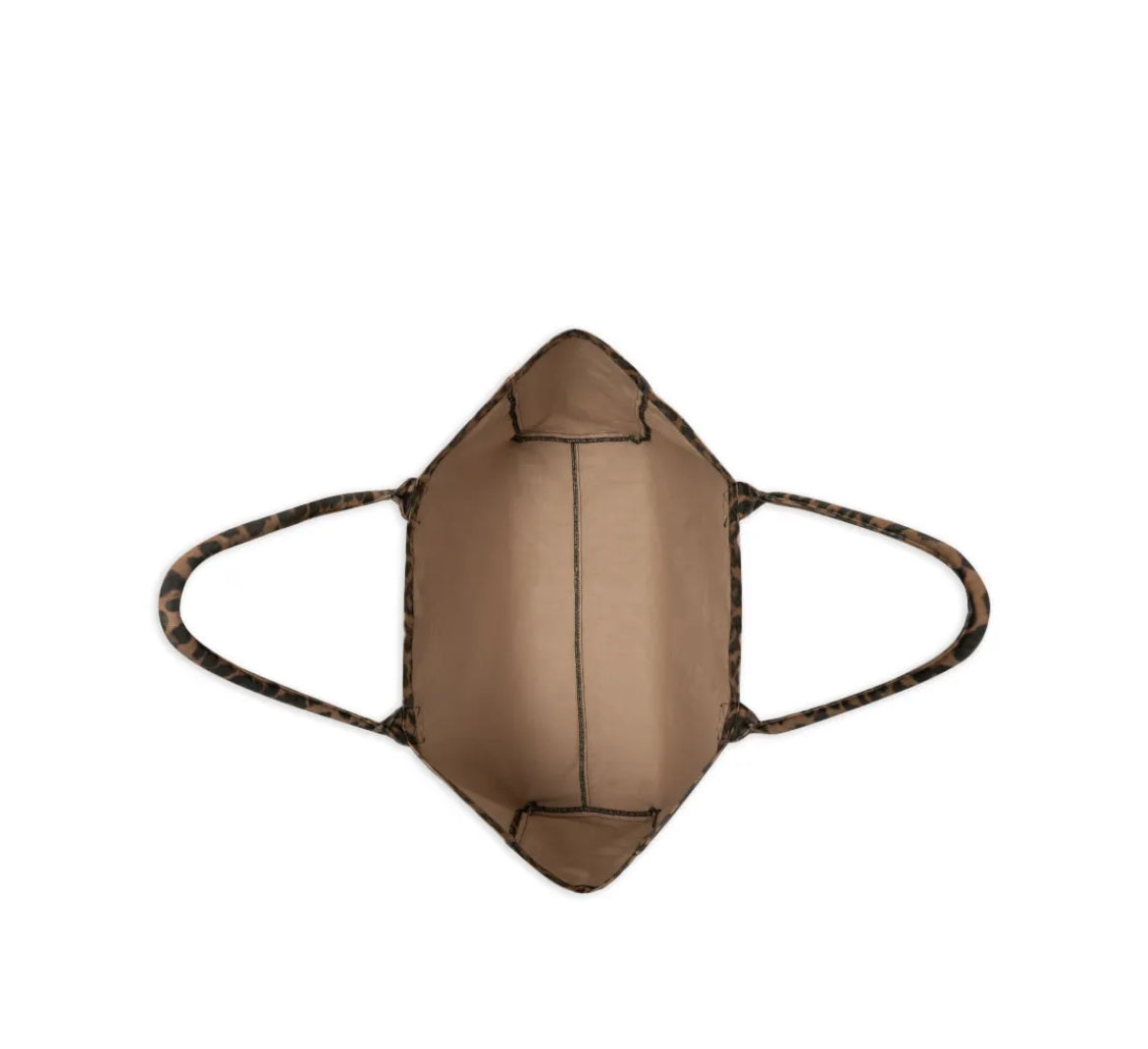 Anine Bing Leo Canvas Tote Bag