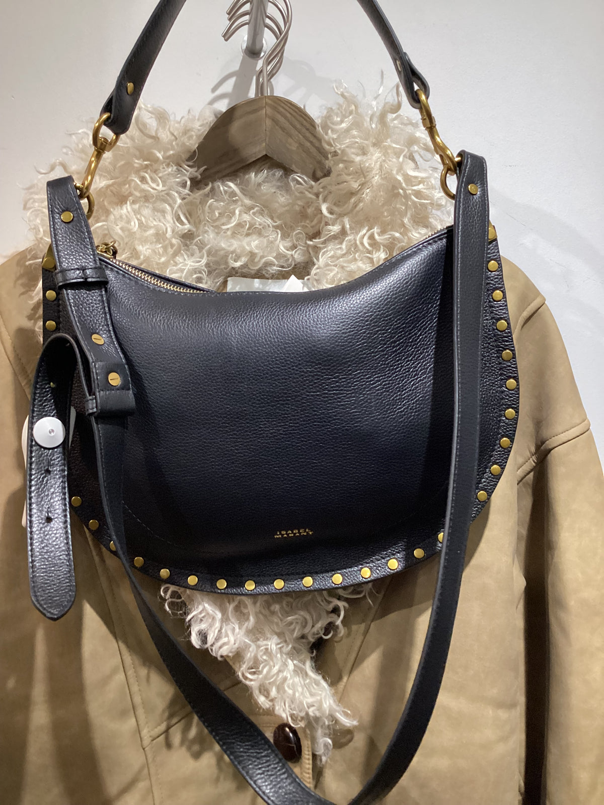 Isabel Marant Oskan Soft Zip Bag