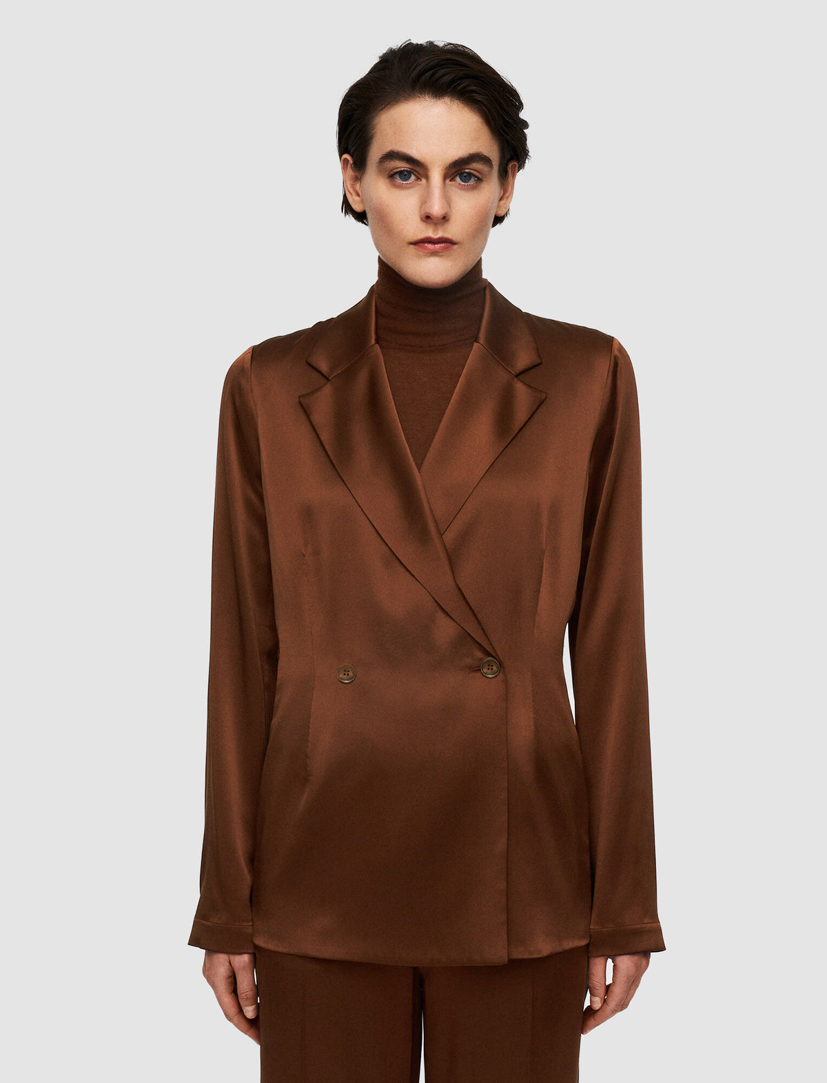 Joseph Silk Satin Joubert Jacket