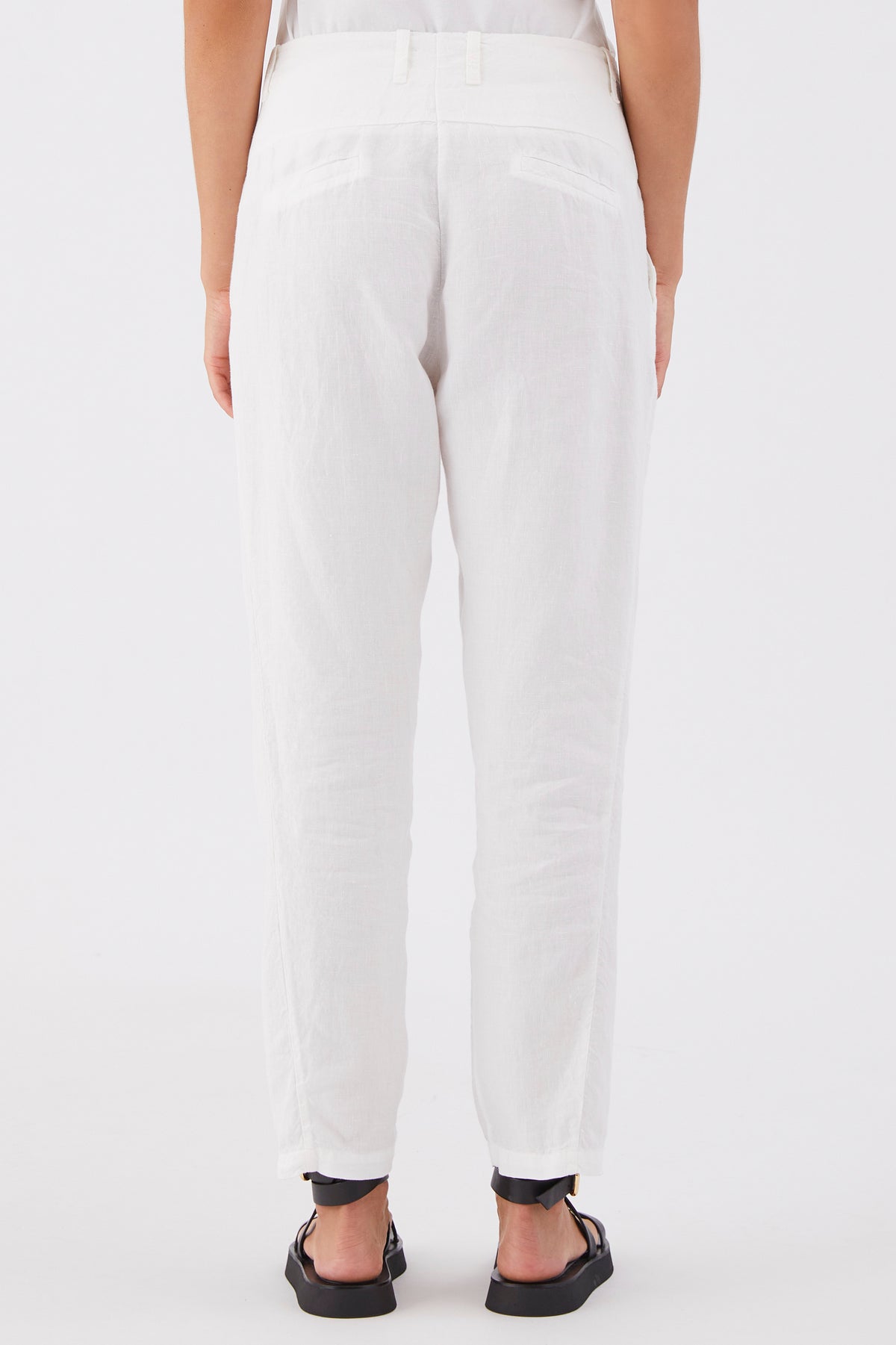 Transit Regular Fit Linen Trousers