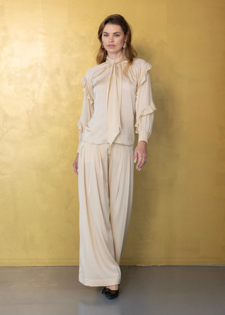 Silk95Five Trellis Blouse