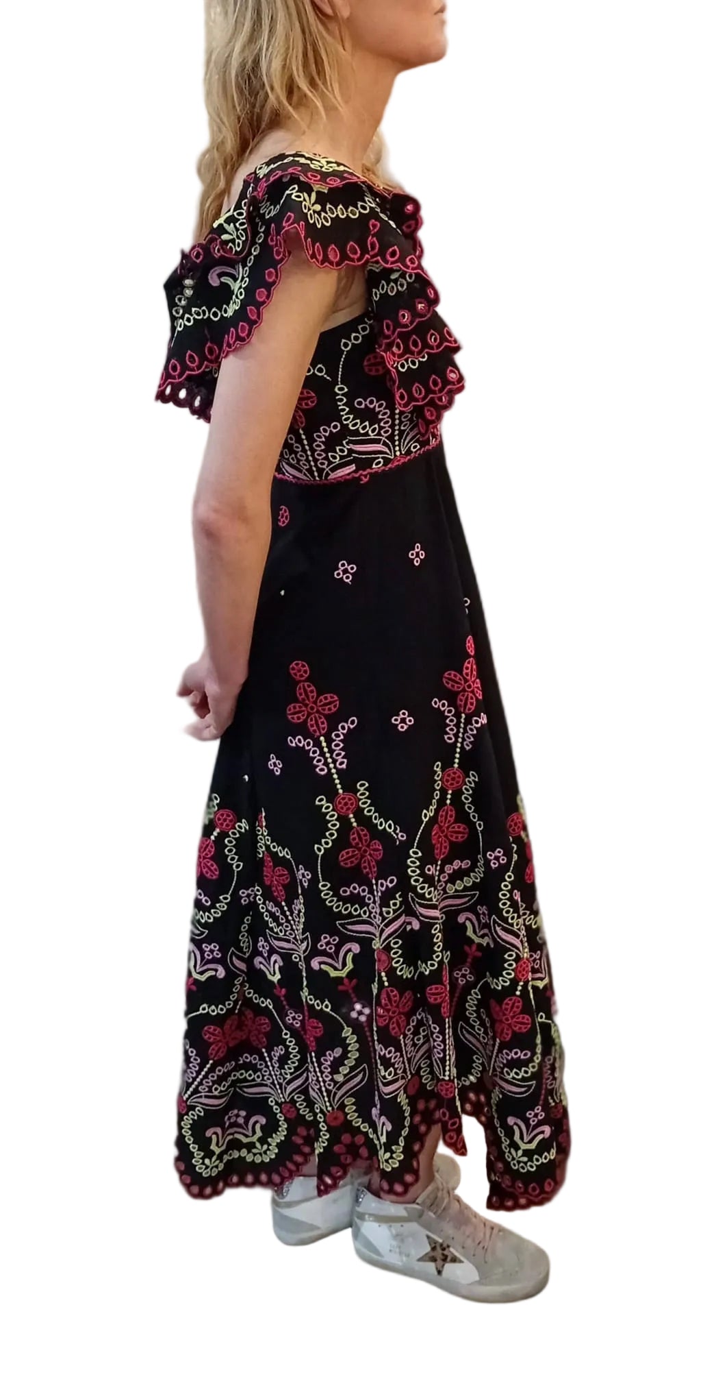 Charo Ruiz Sheen Long Dress