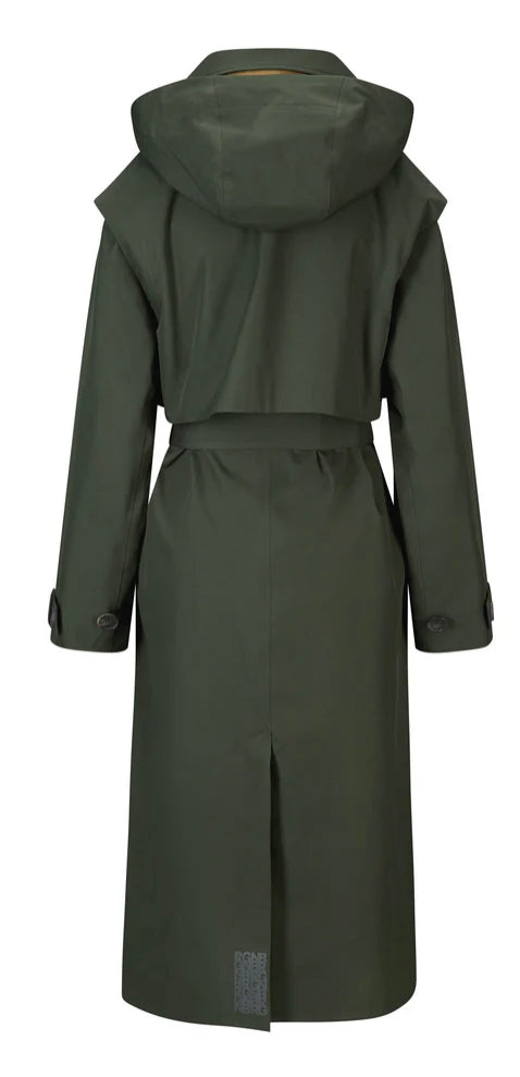 BRGN REGNEDRAPE TRENCH