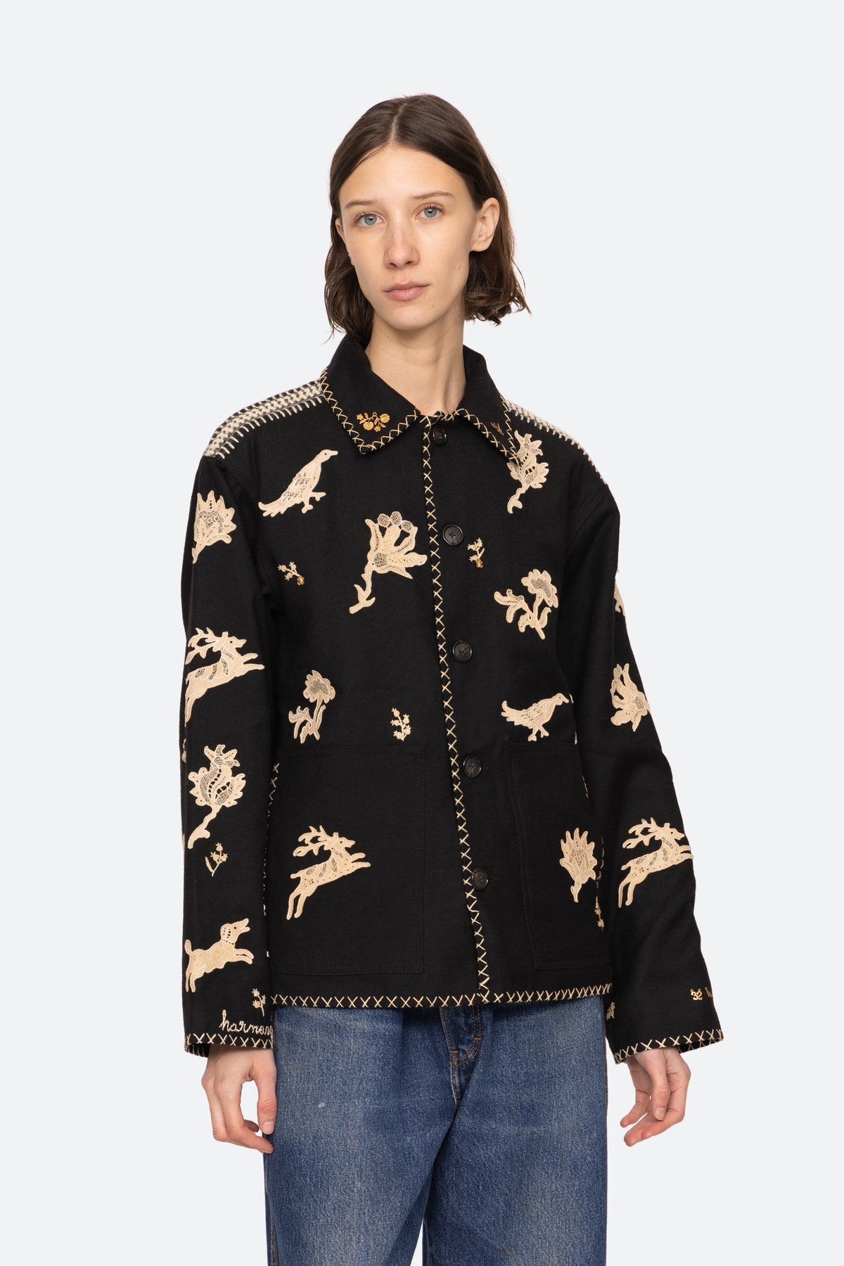 MIKA APPLIQUE JACKET (D2)
