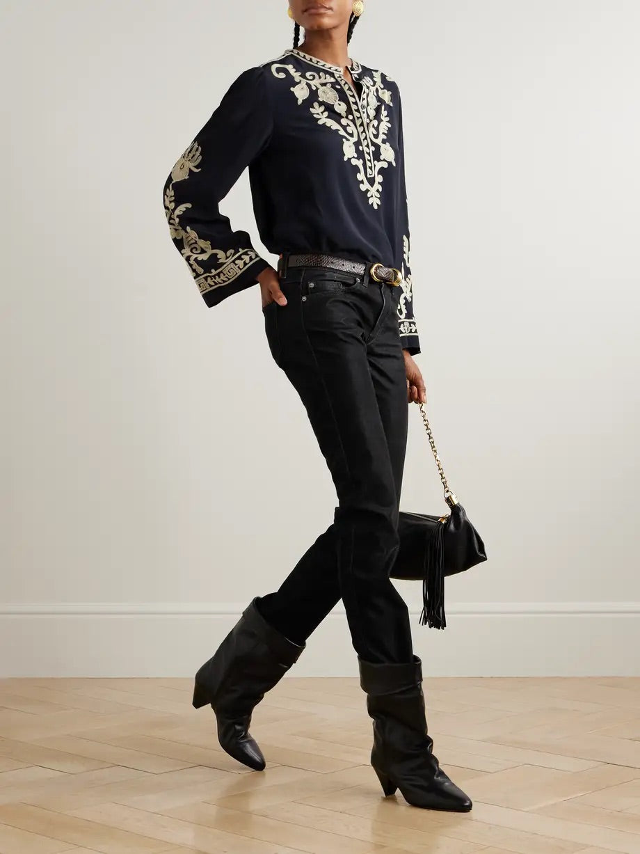 Isabel Marant Etoile Kelsie Skinny Trousers