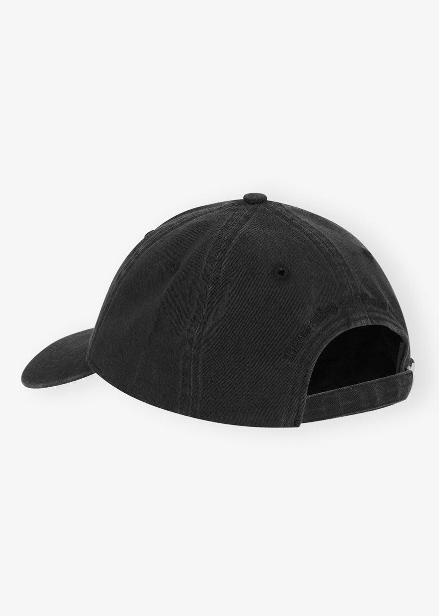 Ganni Cotton Canvas Cap