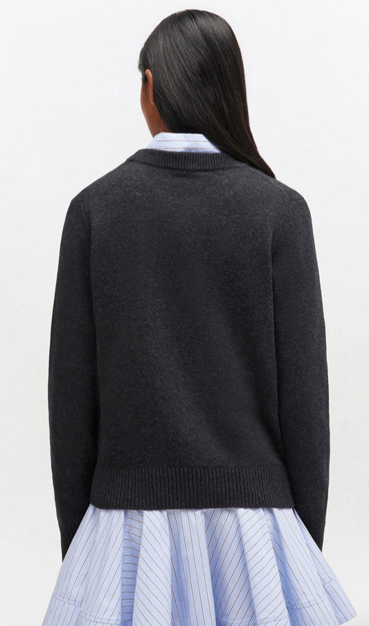 Ganni Graphic Wool Puppy Jumper