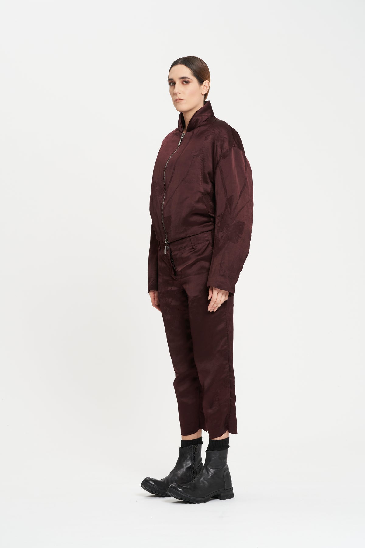 Masnada Reversible patterned Bomber jacket