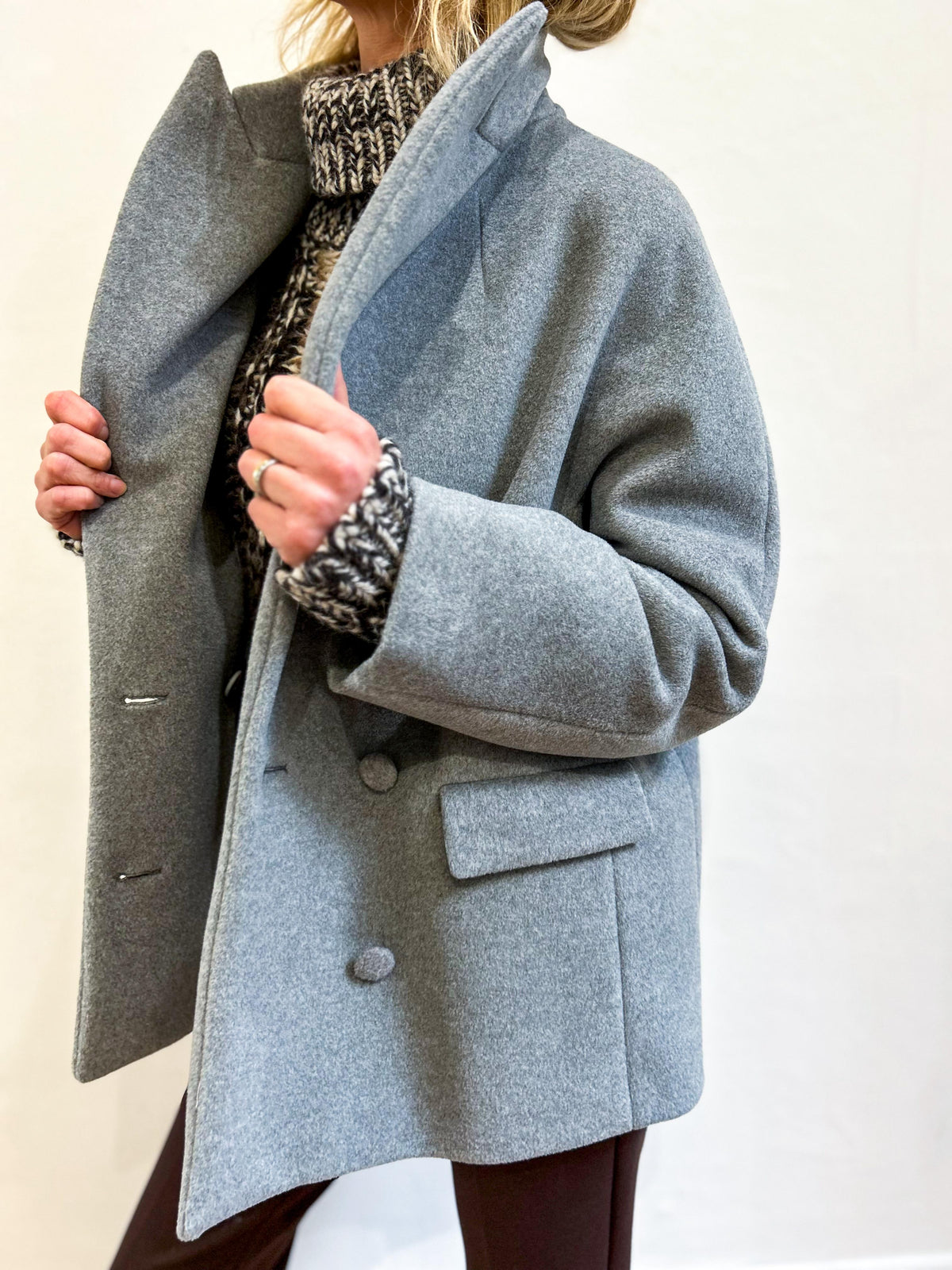 Square Pea Coat