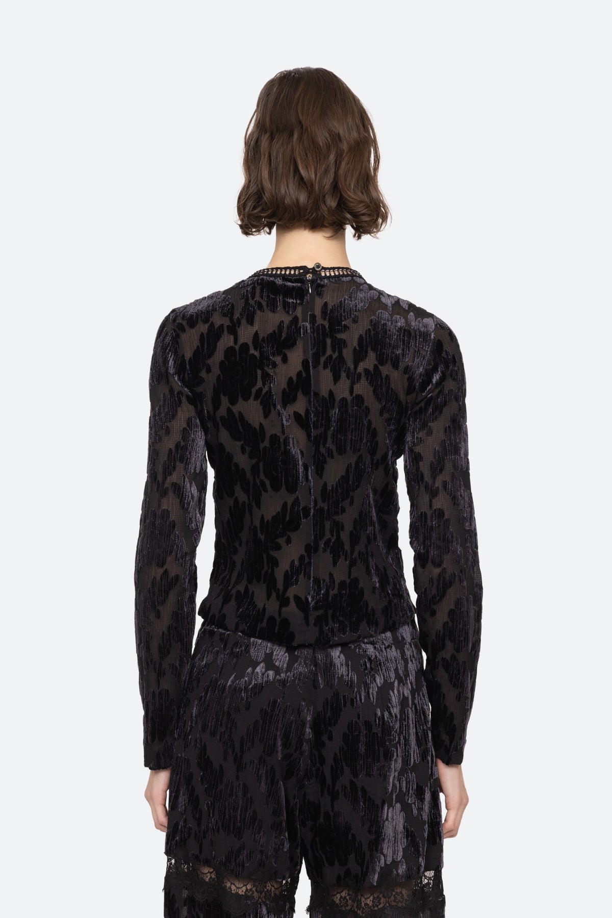 REGINE BURNOUT L/SLV TURTLENECK (D2)