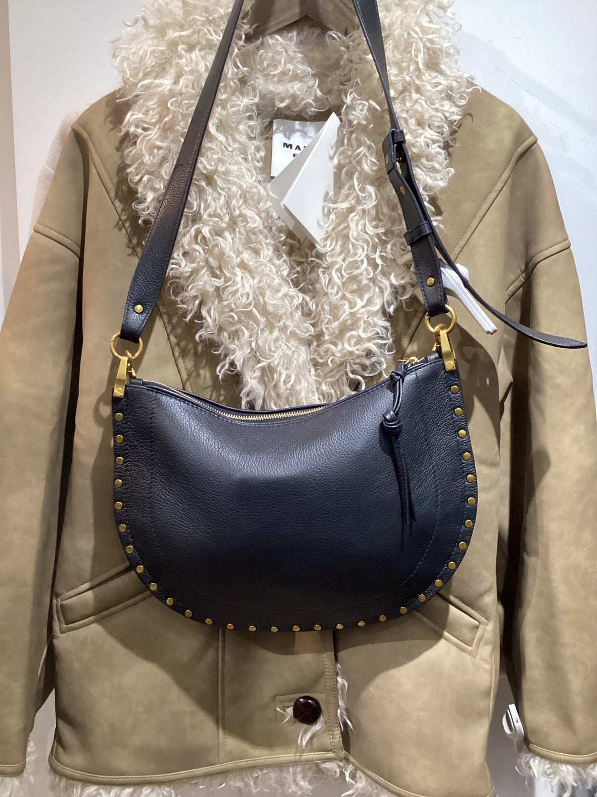 Isabel Marant Oskan Soft Zip Bag