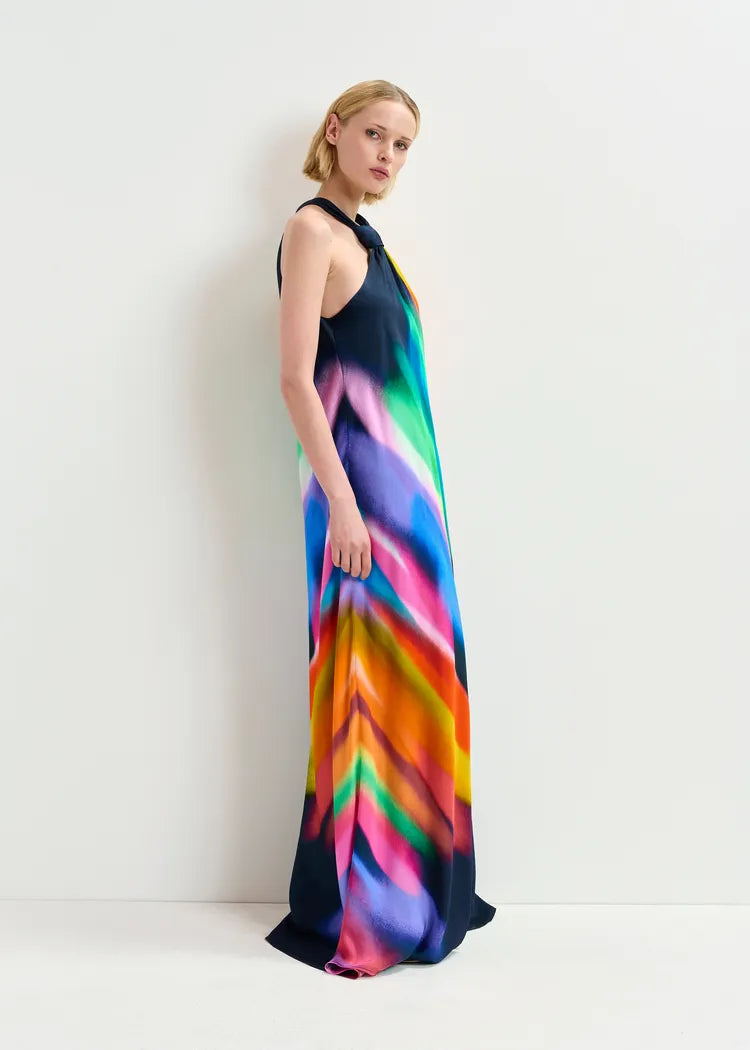 Essentiel Antwerp Halinki Halterneck Maxi Dress