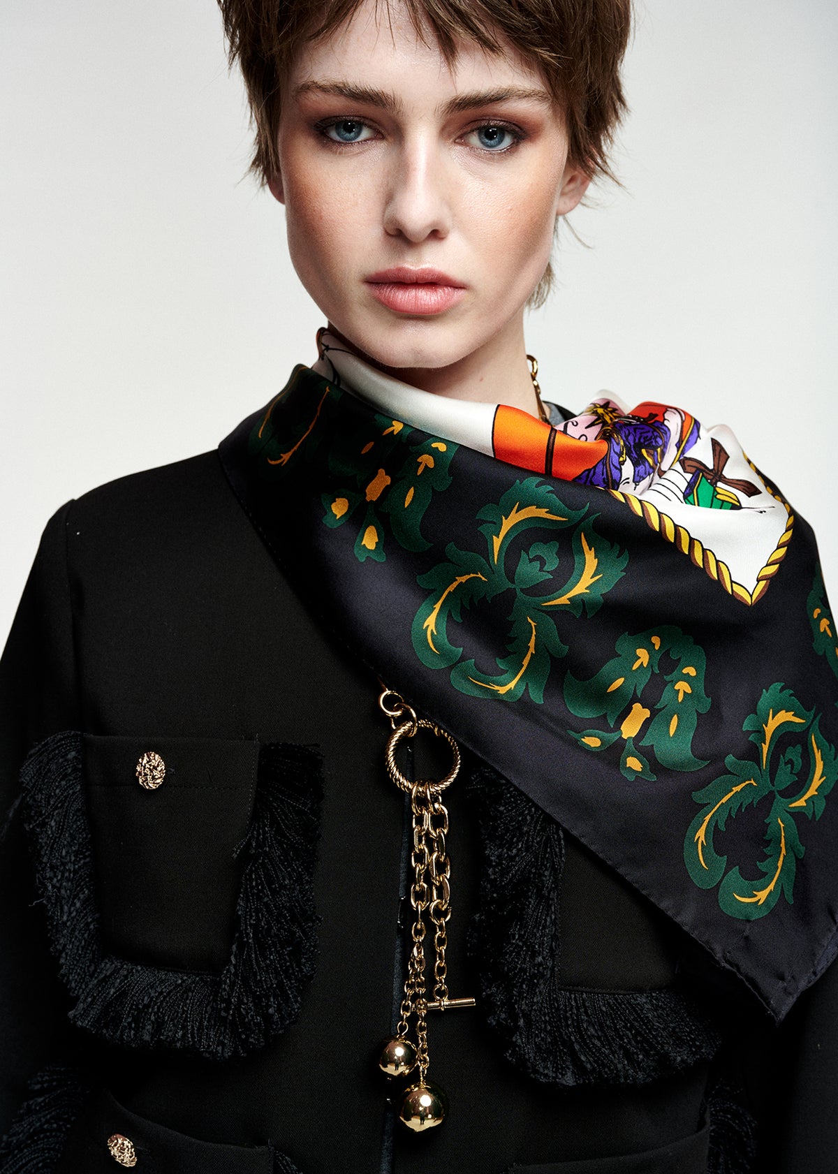 KONTACT PRINTED SCARF