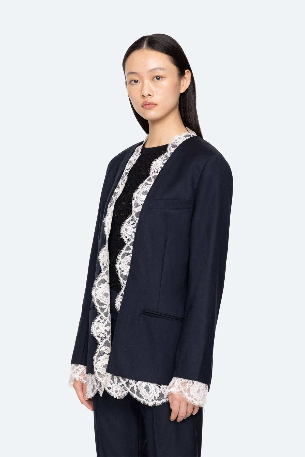 FIORA TROPICAL WOOL JACKET (D1)