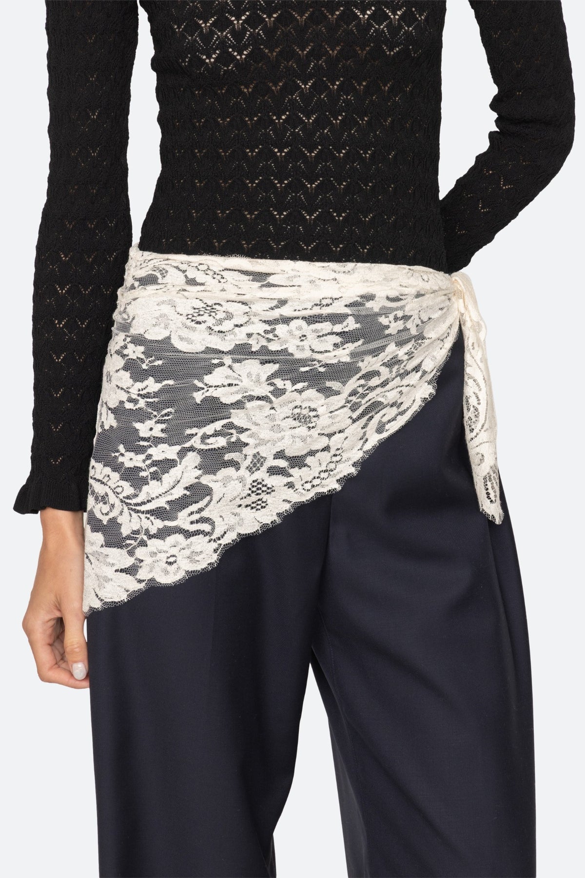 FIORA TROPICAL WOOL PANTS (D1)