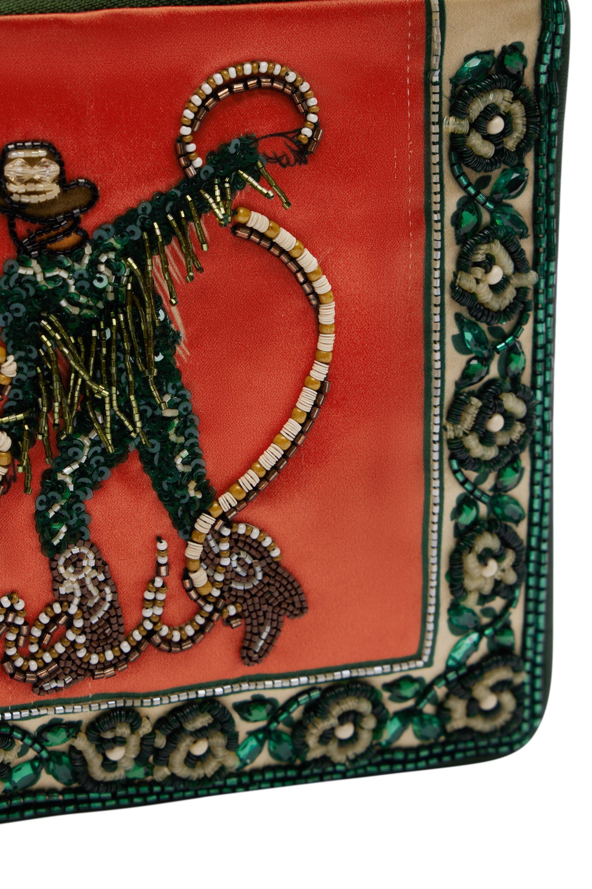 ACE COWBOY EMBELLISHED CLUTCH