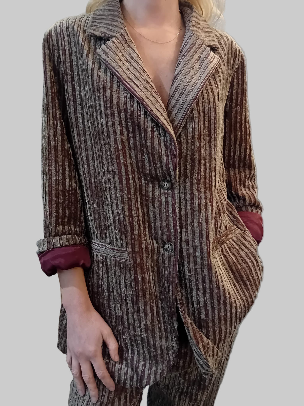 TANDEM Stripe Jacket