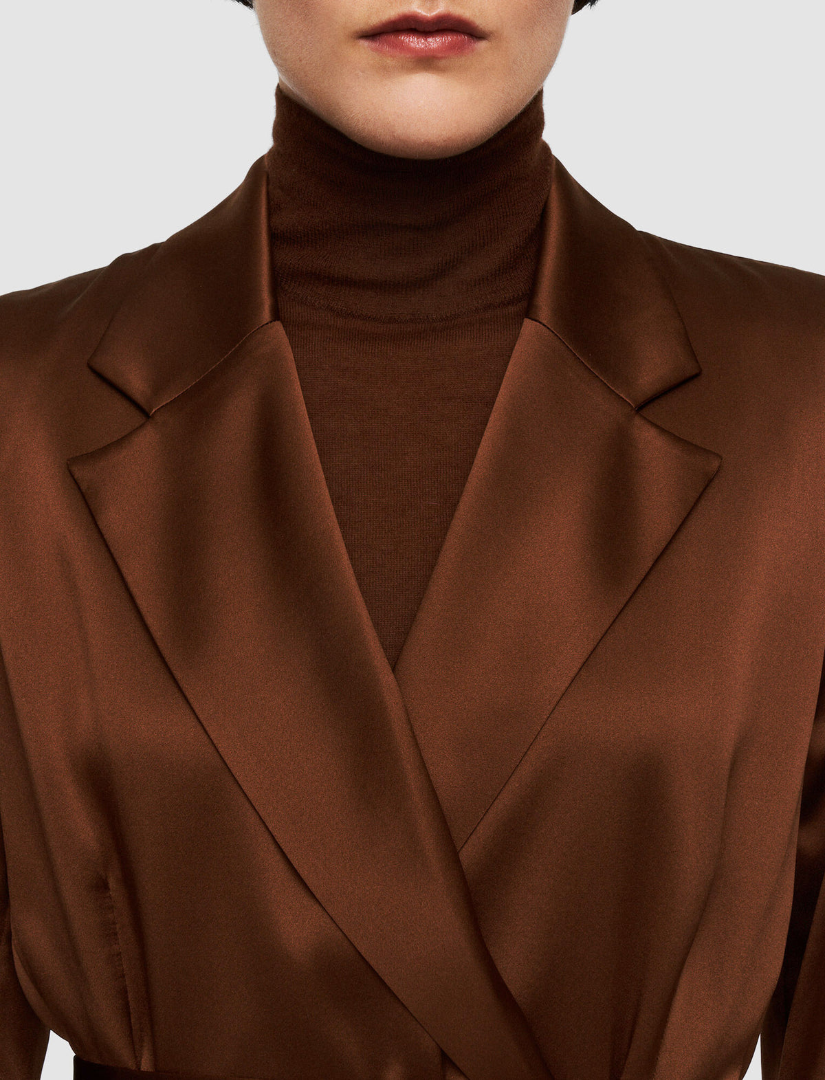 Joseph Silk Satin Joubert Jacket