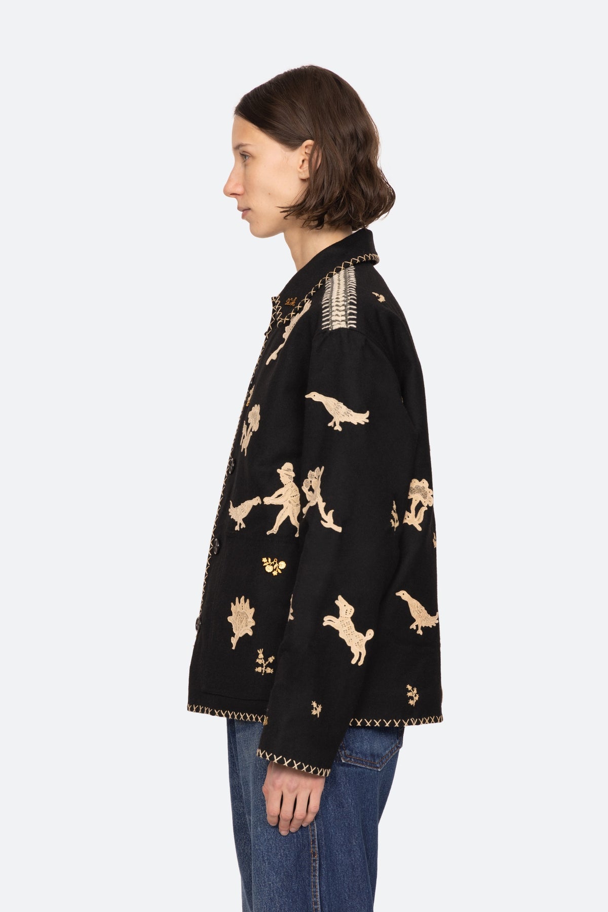 MIKA APPLIQUE JACKET (D2)