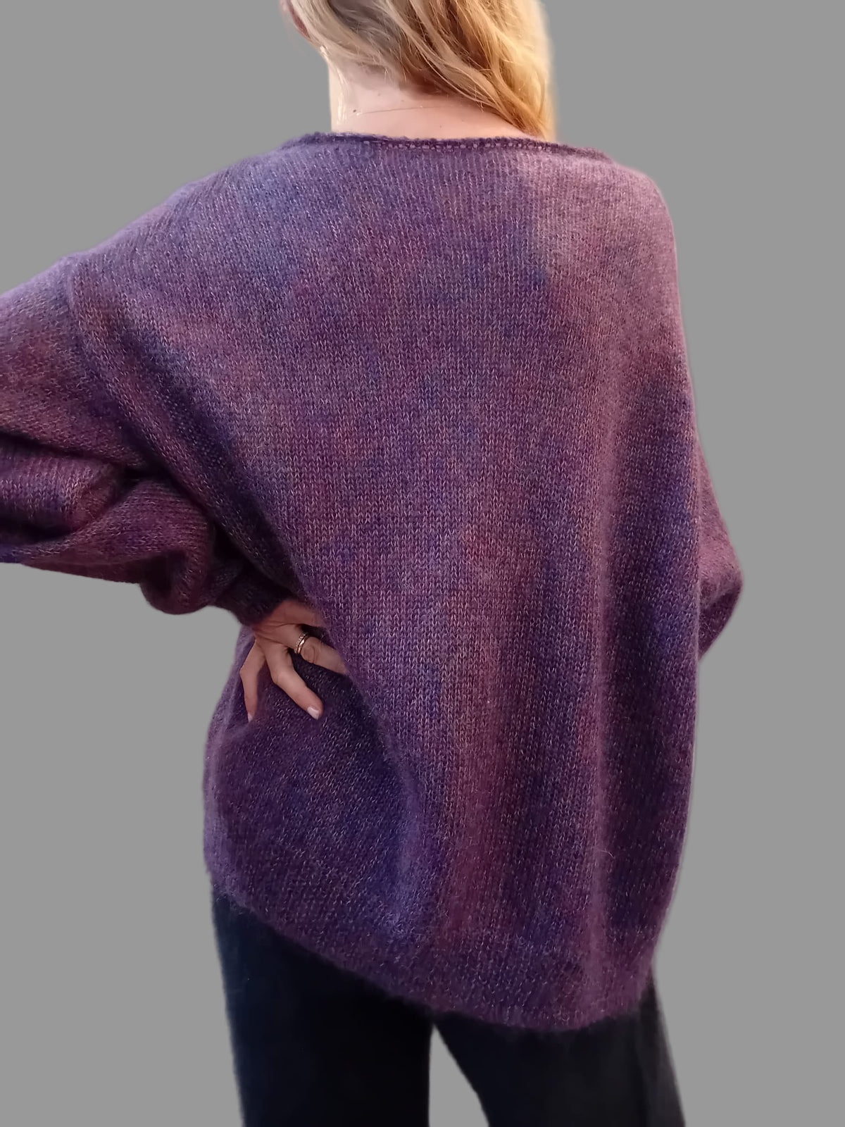 CT Plage Mohair Silk Side Slit Pullover