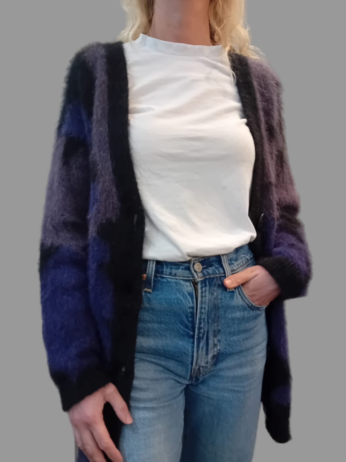 Roberto Collina Intarsia Knit Cardigan