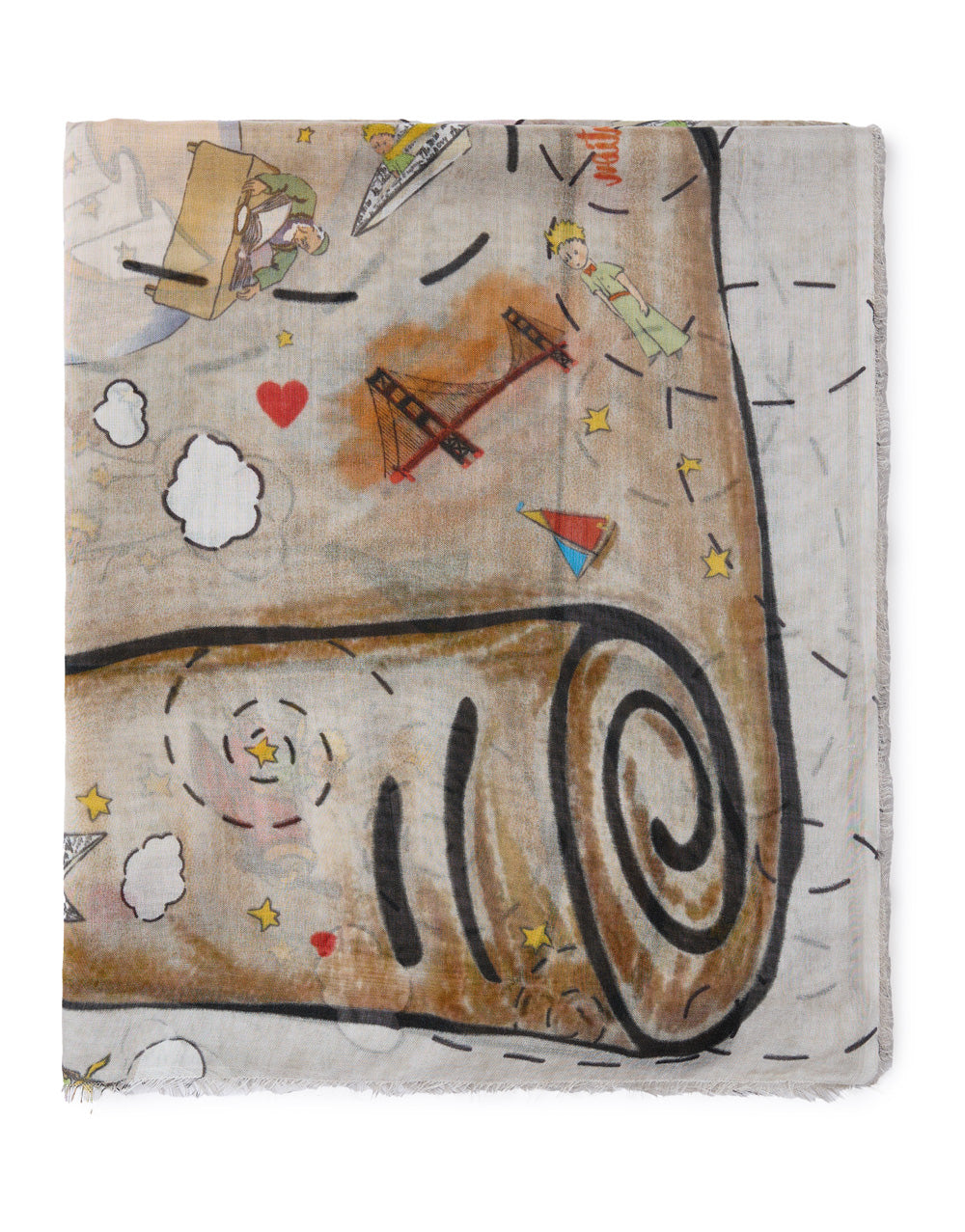 Faliero Sarti Scrol Little Prince Stole