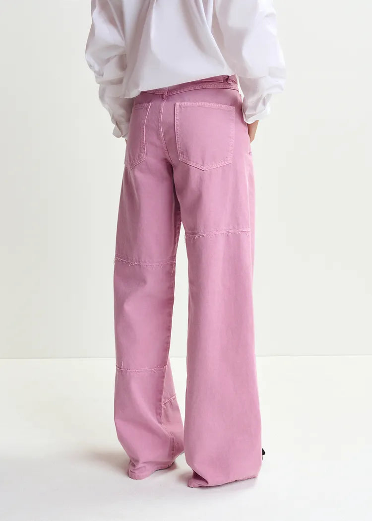 Essentiel Antwerp Haster Straight-leg Patchwork Jeans
