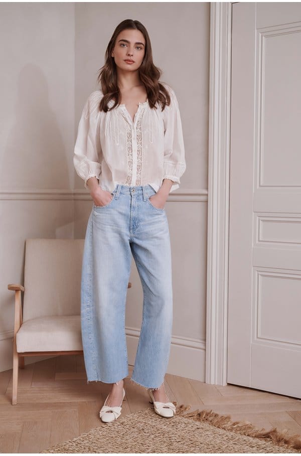 DÔEN Abigail Top In Cotton