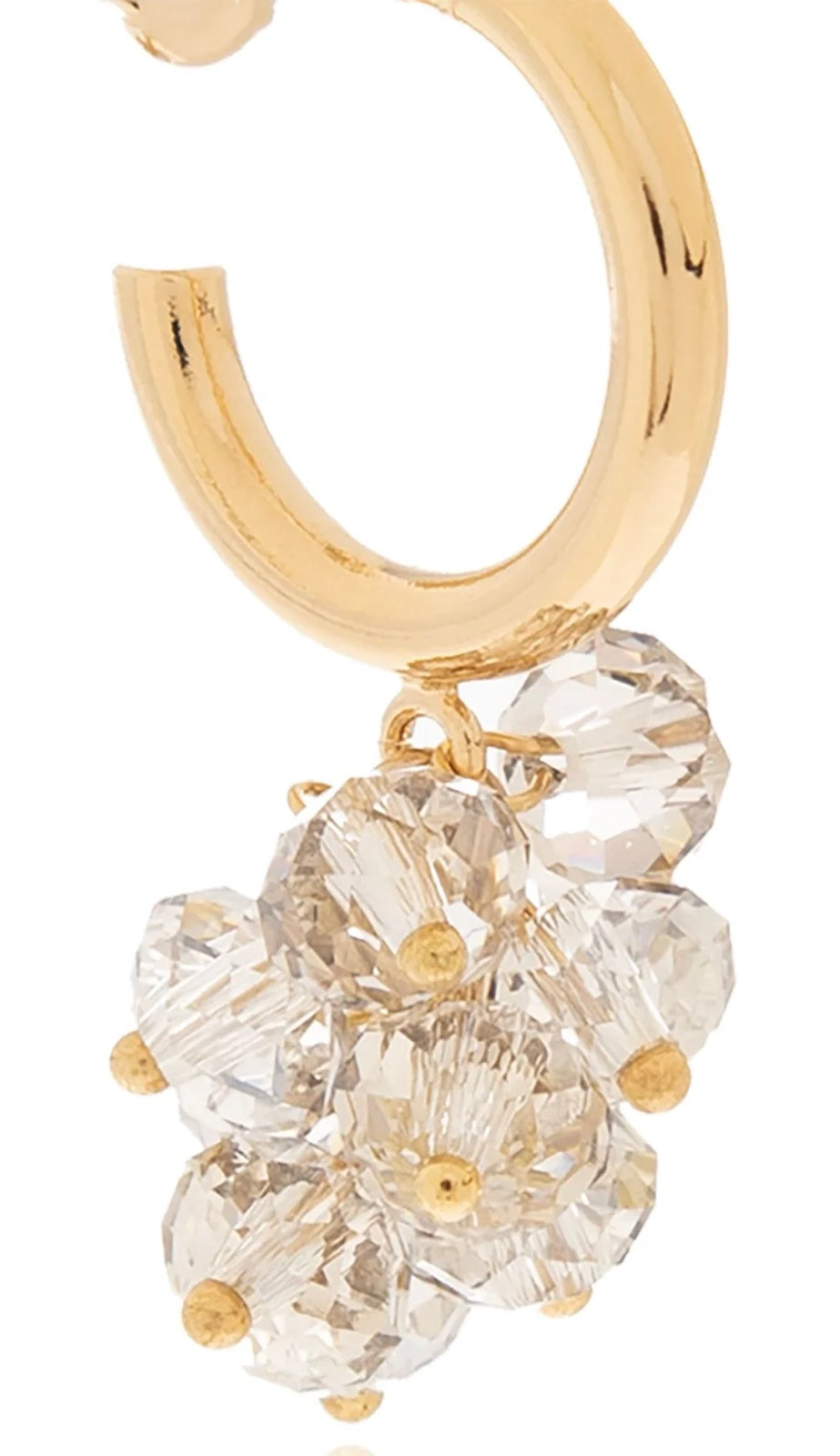 Isabel Marant Polly Gold Tone Hoop Earrings
