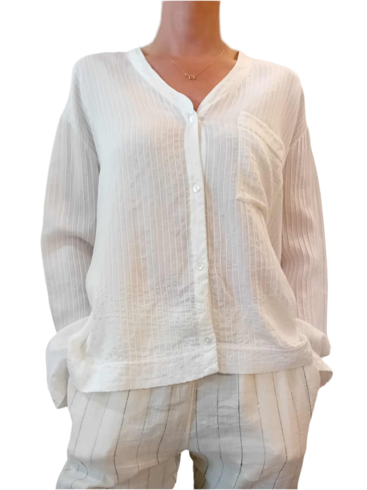 Transit L/S V-Neck Shirt