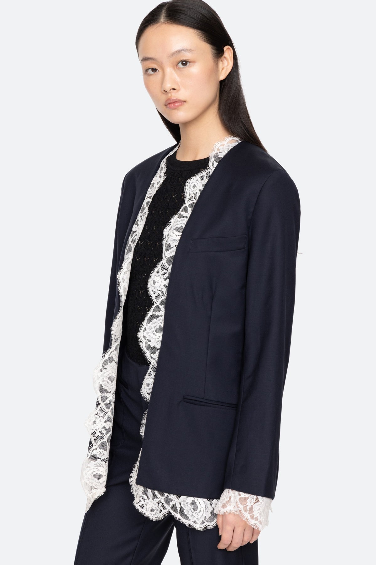 FIORA TROPICAL WOOL JACKET (D1)