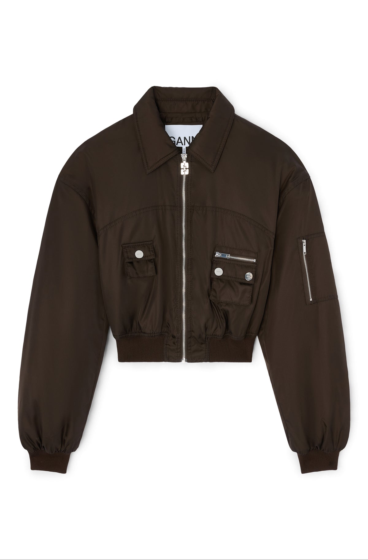 Duchesse Nylon Bomber Jacket