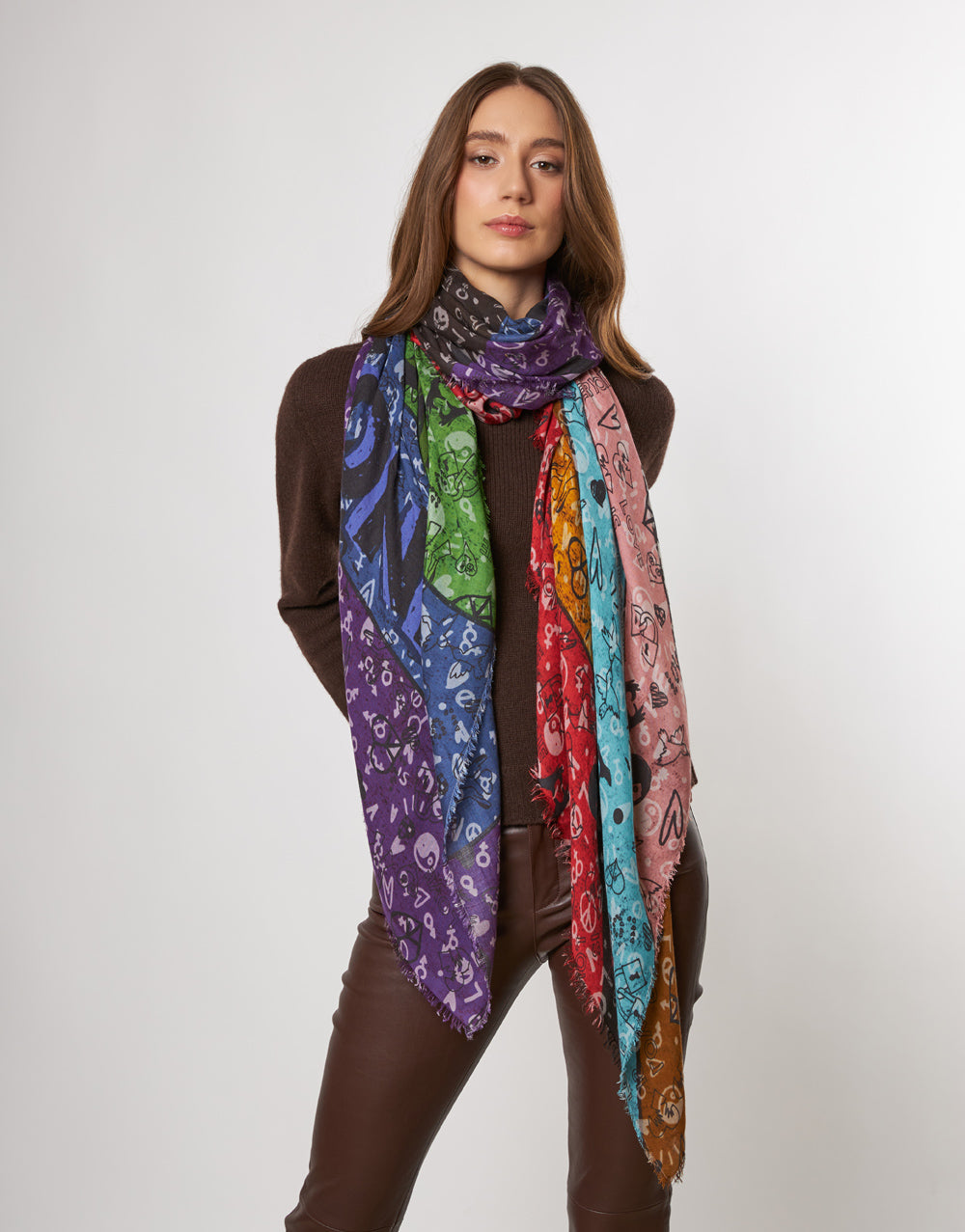 Faliero Sarti Love Is Love Scarf