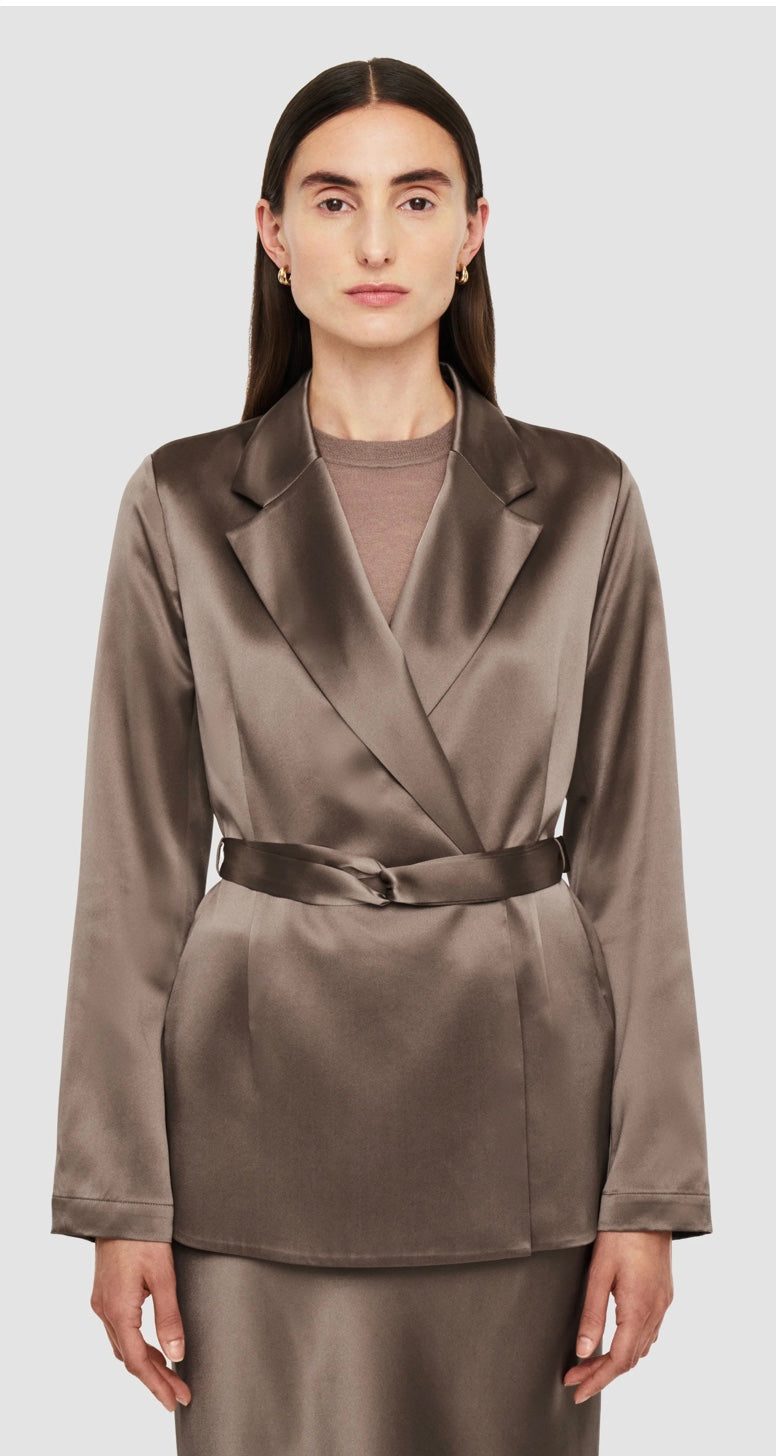 Joseph Joubert Silk Satin Jacket