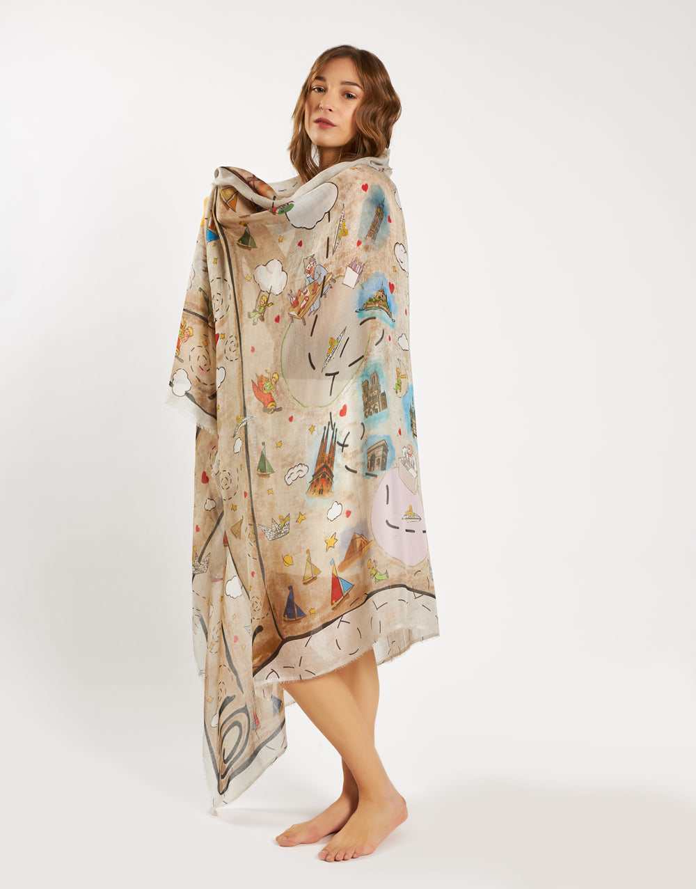 Faliero Sarti Scrol Little Prince Stole