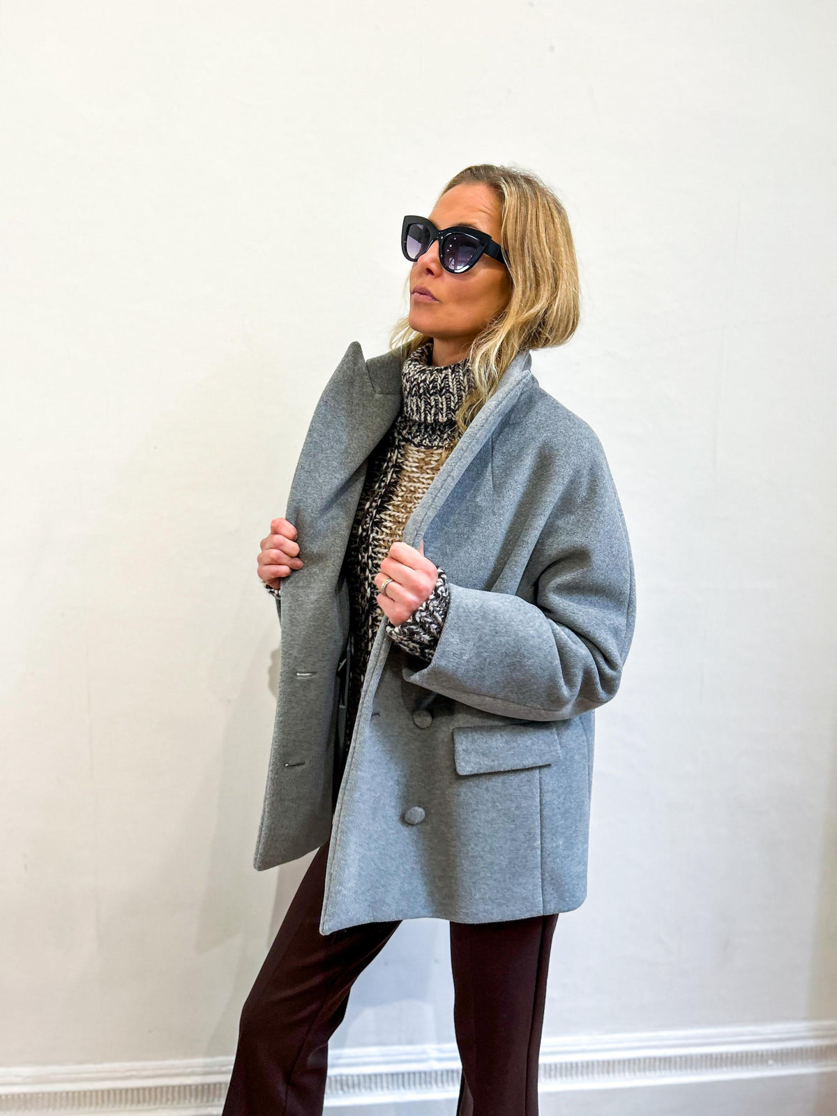 Square Pea Coat