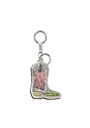 Western Boot Keyring Metallic