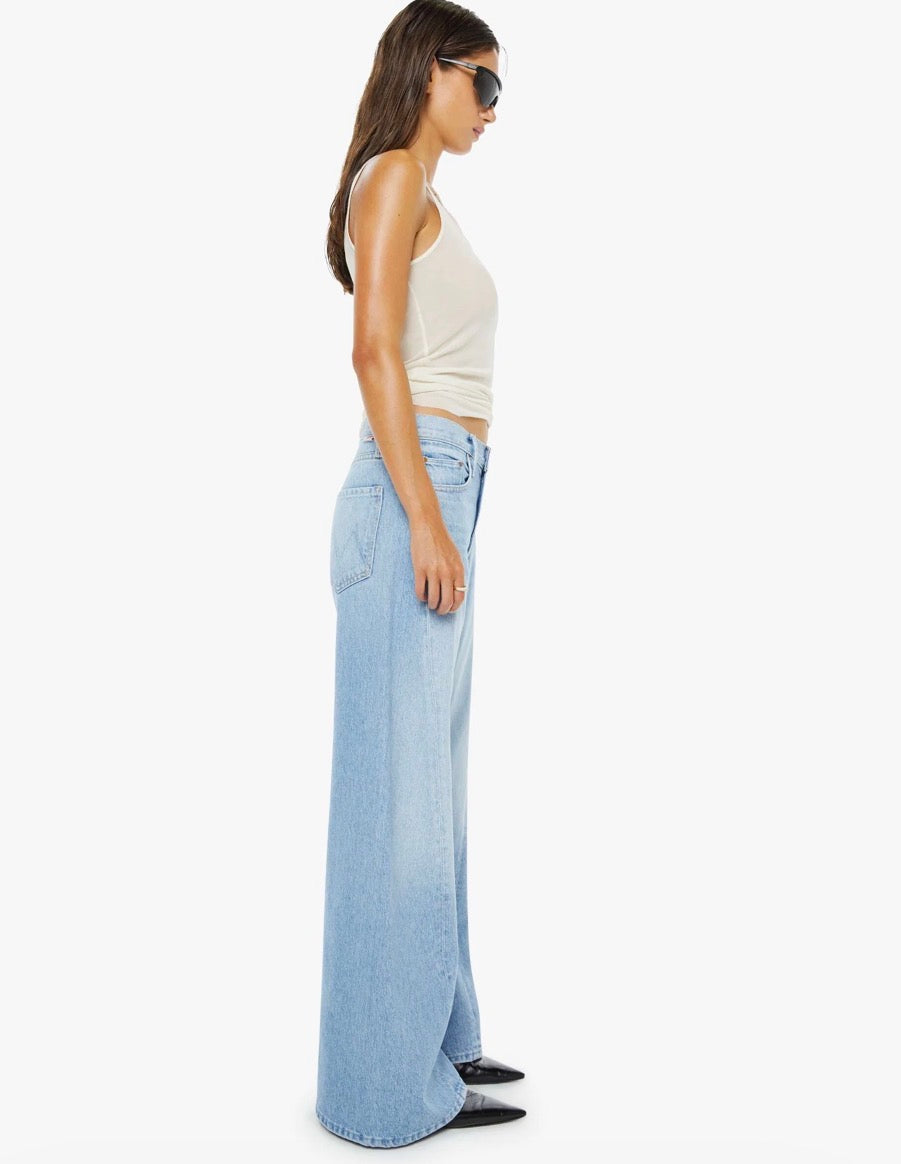 Mother Denim Lemon Twist Sneak